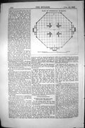 Original Old Antique Print Plan Exhibition Building 1852 Builder 19th
