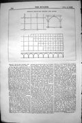 Original Old Antique Print Tension Chain-Net Floors Roofs 1852 Builder 19th