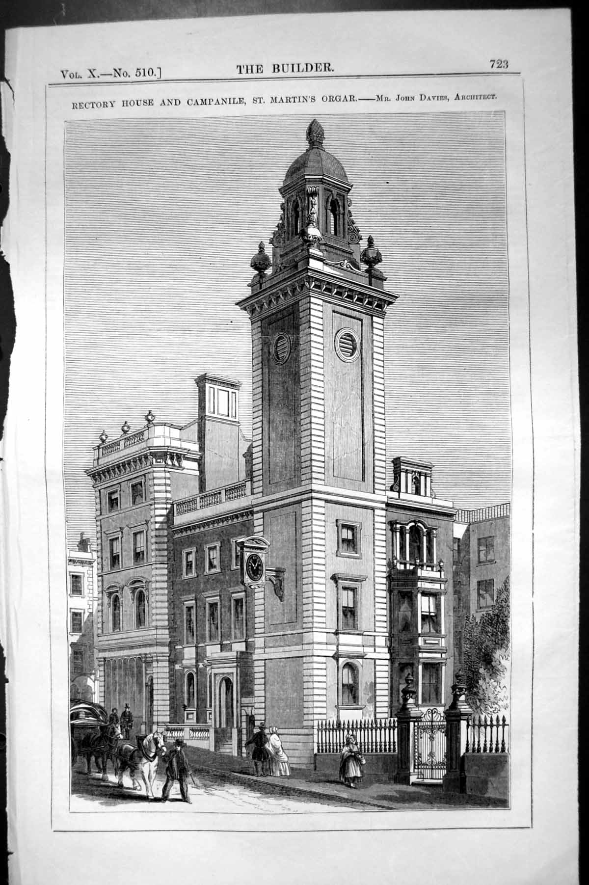 Old Rectory House Campanile St. Martin'S Orgar Davies Architecture 18 Victorian