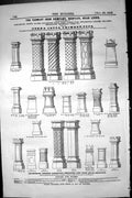 Old Chimney-Tops Terra Cotta Advertisement Farnley Architecture 1852 Victorian
