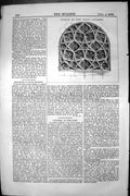 Old Antique Print Window West Front Caudebec Glass Painting 1852 Builder 19th