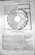 Old Plan Napoleon Circus Paris Boulevard Des Filles Du Cavalaire 1853 Victorian