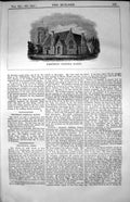 Old Westmeon Schoon Hants Flint Caen Stone Bell Turret Oak Floor 1853 Victorian