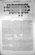 Antique Print Plan Church St. John Angell Town North Brixton Deal RoTimbers