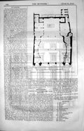 Old London Westminster Bank Holborn Ground Plan Architect Baker 1853 Victorian