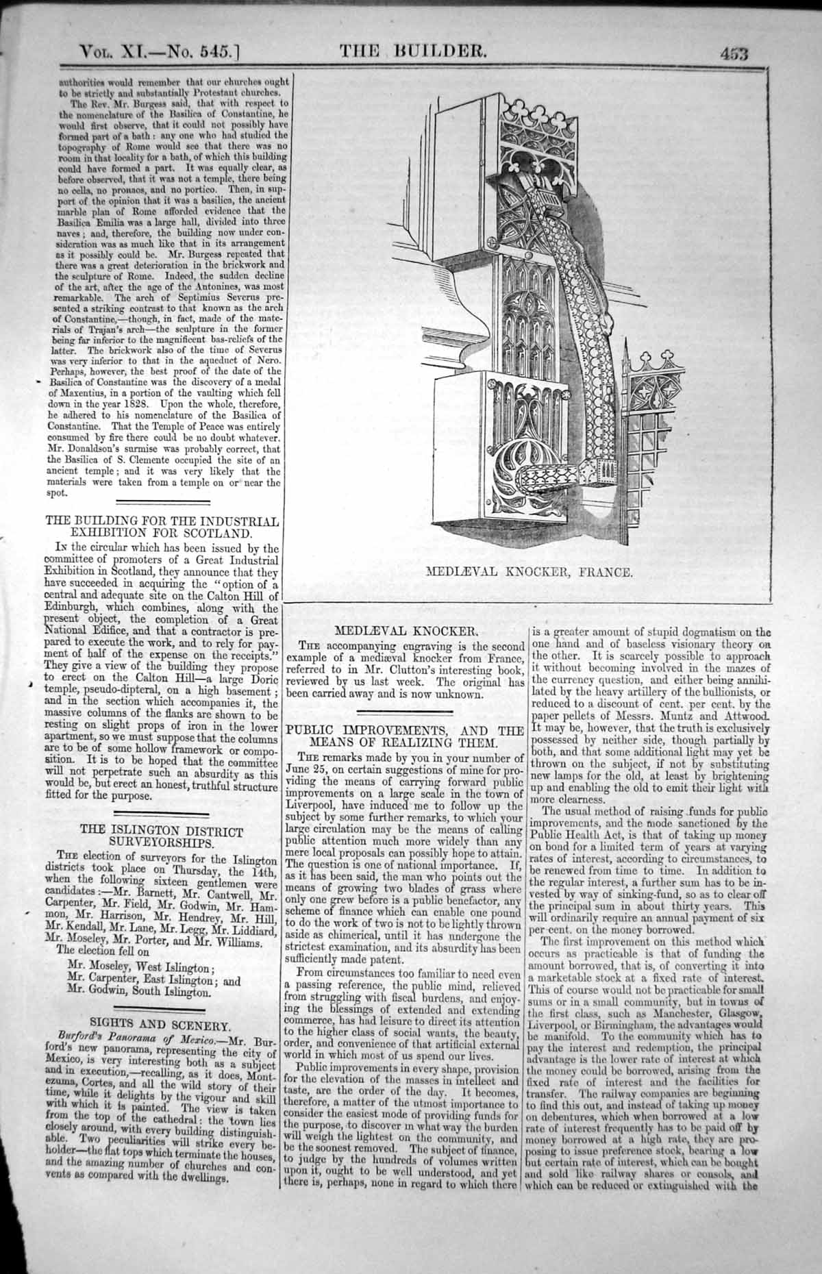 Old Mediaeval Knocker France Clutton Now Removed Location Unknown 185 Victorian