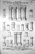 Old Chimney-Tops Architect Designed Farnley Iron Company Advert 1853 Victorian