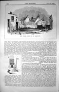Old Water Flooding Agar Town Open Cesspools London Stagnant Water 185 Victorian