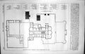 Antique Print Plan Tortworth Court Cromhall Gloucestershire Lord Ducie 1853