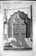 Old North Doorway St. Mary Redcliff Restored G. Godwin Architect 1853 Victorian