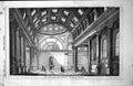 Antique Old Print Stock Exchange London Interior Plan Allason Architect 1854