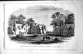 Old Print Cottages Crown Labourers Windsor Great Park S Teulon Arch 1854 19th