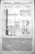 Old Lloyds System Ventilating Warming Rooms Plan Paddington Station1854 19th