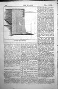 Antique Print Section Dock Wall Level Quay High Water Top Gravel Slope 1854