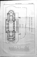 Old Ground Plan St. George'S Hall Liverpool Architecture 1855 Builder Victorian