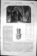 Old Crypt Merchant Tailors Hall London Corbel Architecture 1855 Build Victorian