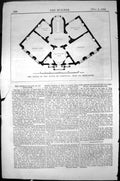 Old Plan First Floor Office Duchy Cornwall Architecture 1855 Builder Victorian