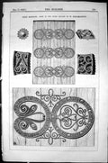 Old Early Ironwork Door Abbey Church St. Jean-Des-Choux 1855 Builder Victorian