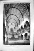 Old Wicker Congregational Church Sheffield Architecture 1856 Builder Victorian