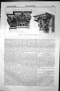 Old Workmen'S Capitals Trinity College Dublin Ireland Architecture 18 19th