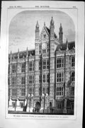 Old Peers Entrance Houses Parliament Charles Barry Architecture 1856 Victorian