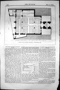 Old Print Plan St. Luke'S Church Nutford Place Architecture 1856 Builder 19th