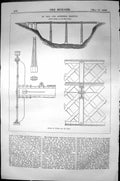 Old St. Gall Appenzell Railway Details Bridge Glatt Engineering 1856 Victorian