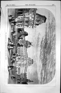 Old Print Additions Palace Louvre Paris France Architecture 1856 Builder 19th