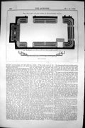 Old Ball Concert Room Buckingham Palace Plan Architecture 1856 Builde Victorian
