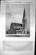 Old St. Andrew'S District Church Lambeth Teulon Architecture 1856 Bui Victorian