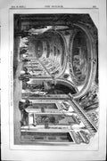 Old Throne Room Palace Luxembourg Paris France Architecture 1856 Buil Victorian