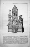 Old Mechanical Clock Strasburg Cathedral Conrad Dasypodias 1573 1857