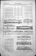 Old Print Civil Construction Paris Exhibition Section Girders Wooden Joist 1857