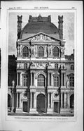 Old Pavilion Richelieu Palace Louvre Paris L Visconti Architect 1857 Victorian
