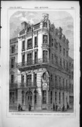 Print Sovereign Life Office St James'S Street Piccadilly Horace Jones Arch 1857