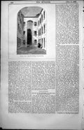 Antique Print Airing A Court Tyndalls Buildings Grays Inn Lane London 1857 19th