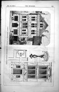 Old Print Domestic Architecture Sixteenth Seventeenth Century Rouen 1857 19th