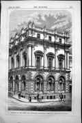 Old Offices Leeds Yorkshire Assurance Company Gingell Architect 1858 Victorian