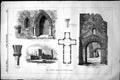 Old Ancient Church Dover Castle Ne View Details Sedilia Bracket 1858 Victorian
