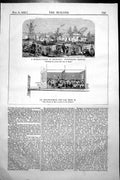 Antique Print Sunday School Islington Nineteenth Century Infant School 1858