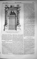 Old Modern French Domestic Architecture 1859 Builder House Doorway Pa Victorian