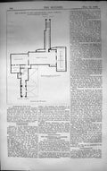 Old First Floor Plan Premises Architectural Union Company London 1859 Victorian