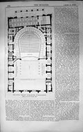 Old Plan Grand Tier Royal Italian Opera House Covent Garden 1859 Buil Victorian