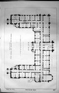 Old Design Proposed New Foreign Office Plan Architecture 1859 Builder Victorian