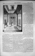 Old Residence Prince Napoleon Paris France Atrium Architecture 1859 B Victorian