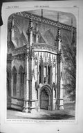 Old Porch Church At. Mary Redcliff Bristol Godwin Architecture 1859 B Victorian