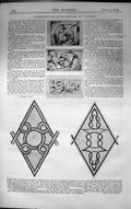 Old Architecture Details Jerusalem Nazareth Decoration 1859 Builder R Victorian