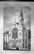 Old Holy Trinity Chapel Knightsbridge Builder Brandon Eyton 1860 Arch Victorian