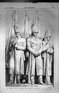 Old Guards Memorial Waterloo Place London John Bell Sculptor Builder