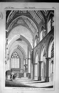Old Interior Kilmore Cathedral William Slater Builder 1860 Architectu Victorian